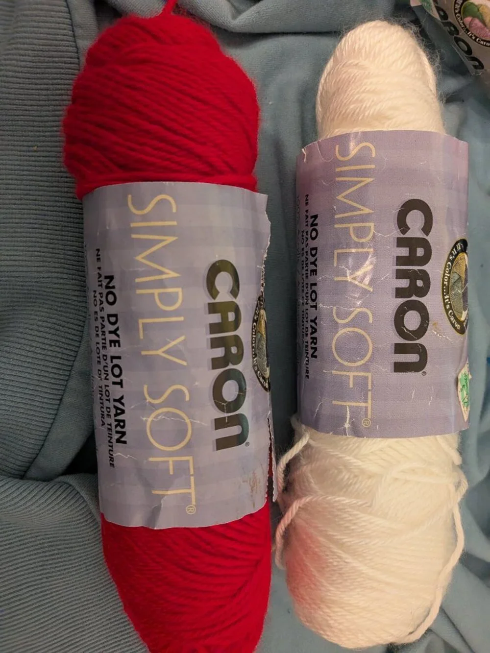 Vintage Caron & Soft Creations Plum 4 Ply Worsted Yarn Destash Lot of 6 Skeins